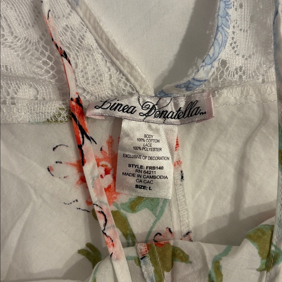 Vintage Cottagecore Ethereal Lace Floral Bandana Tank - Picture 5 of 5